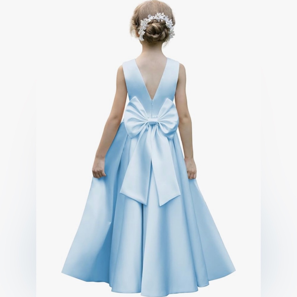 Light Blue Girl Dress